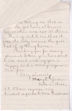 Mary Cook (Ovwari) Student File [entered 1901]