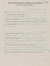 James Isaac Student File