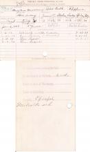 Harry Pease Woodbury (Hole in-day) Student File