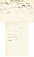 Jesse Porter Student File