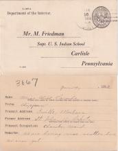 Alice La Roche Student File