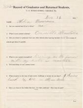 Aldia Bourassa Student File