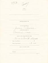 James Baker Student File