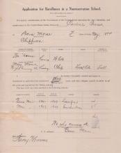 Dora Morse Student File