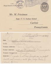 Joseph Bernier Student File