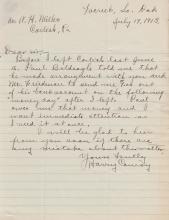 Harry Conroy Student File