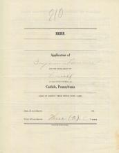 Benjamin Lawrence Student File