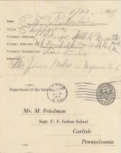 Cecil Richardson Student File