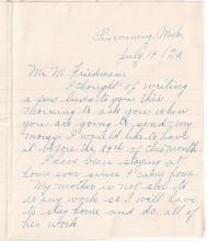 Agnes Stevens Student File