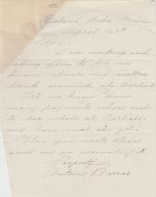 Antoine Barrar Student File