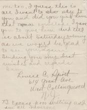 Louise Spott Student File