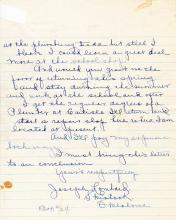 Joseph Lombard Student File