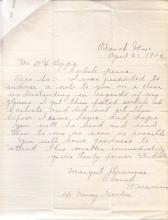 Margaret Denomie Student File