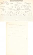 Mamie Hall Student File