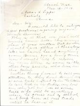Benjamin Dennis Student File 