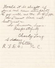 Charles Long Student File