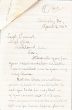 Francis Bresette Student File