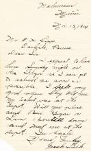 Frank Leith Student File