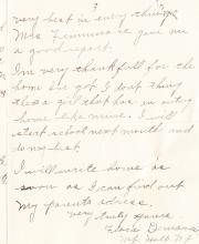 Flora Demarais Student File