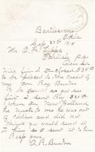 Roy Burton Student File