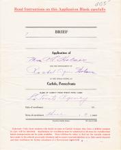 Rachel Holmes Student File