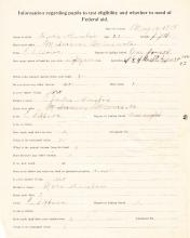 Felix Brisbois Student File