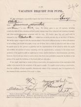 George White Student File