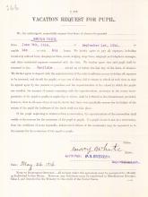 George White Student File