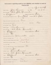 John Sumner Student File