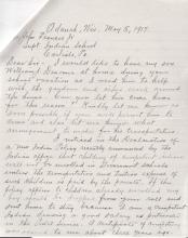 William J. Denomie Student File 