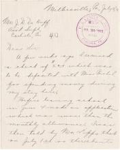 Anna La Fernier Student File 