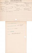 Harry C. Laursen Student File