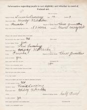 Lincoln Levering Student File