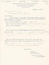 George Warren Student File