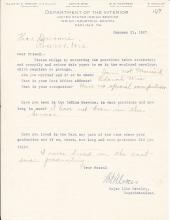 Thomas Denomie Student File