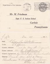 Charles Roberts Student File