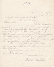 Walter Mathews Student File