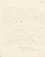 Cornelius J. Petoskey Student File