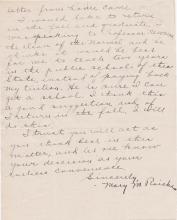 Mary Raiche Student File