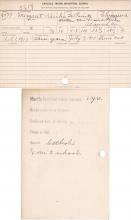 Margaret Raiche Student File