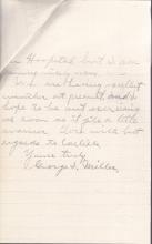 George Miller Student File