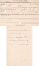 John Lenoir Student File