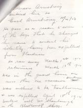 Earl Armstrong Student File