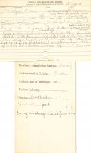 Agnes Aiken Student Information Card
