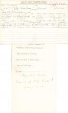 Peter Cooper (Mah-shu-o-no-pe) Student Information Card