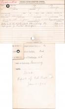 Lester Student Information Cards