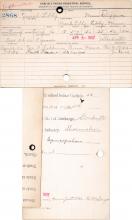 Joseph Libby Student Information Cards