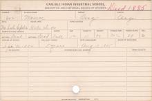 Monroe (Hoke ah se) Student Information Card
