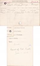 Chester Smith (Wah-sah-ah-tah) Student Information Cards