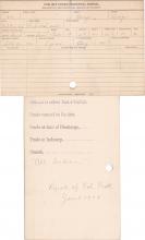 She-she (Wah scah moie) Student Information Card